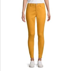 Mustard Skinny Jeans, Size 5